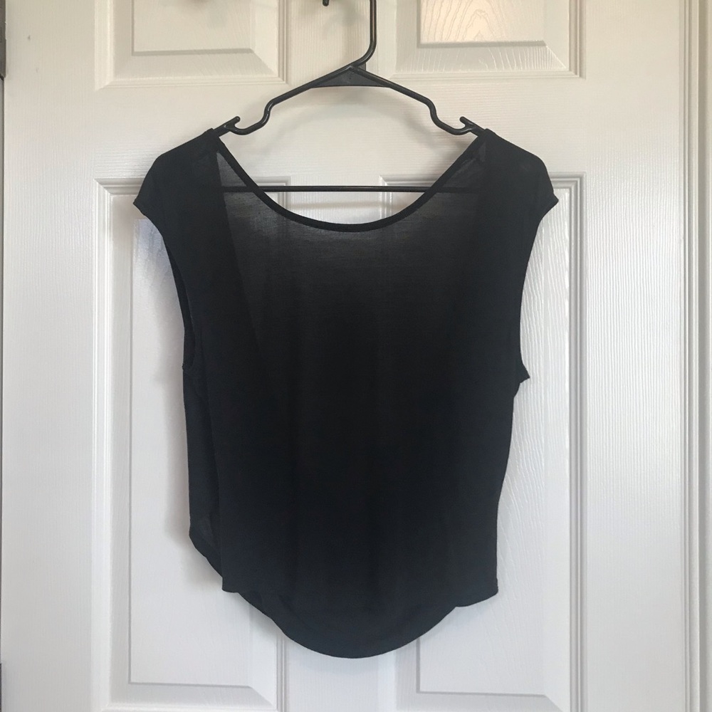 Bella Luxx Top with Draped Low Back